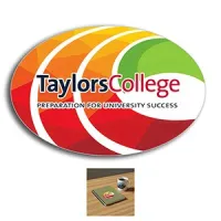 3" x 2" Oval Full Color Removable 6 Mil Kiss-Cut Stickers
