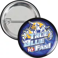 3" Round Safety Pin Button