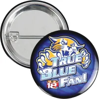 3" Round Safety Pin Button