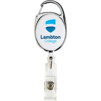 Retractable Badge Reel with Sport Clip