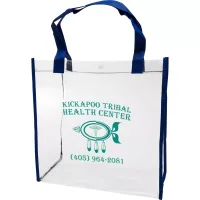 Clear PVC Tote Bag