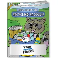 Coloring Book - Meet Rocky the Recycling Raccoon