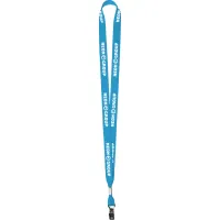 5/8" Neon Polyester Web Lanyard