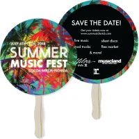 Sandwich Hand Fan (Two-Sided)