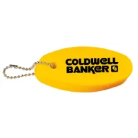 Floating Oval Key Tag