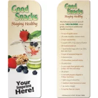 Bookmark - Good Snacks: Staying Healthy