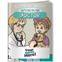 Coloring Book - Let's Go to the Doctor