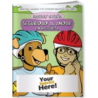 Coloring Book - Barkley Teaches Bicycle Safety (Spanish)