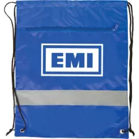 Backpack with Reflective Safety Stripe