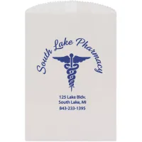 White Candy/ Cookie & Gourmet Bags (4 3/4"x6 3/4")