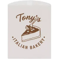 White Candy/ Cookie & Gourmet Bags (5 3/4"x7 1/2")