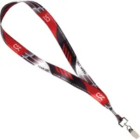 7/8" Full Color Satin Lanyard
