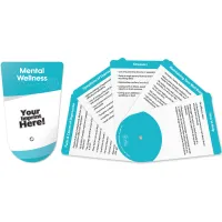 Folding Fan - Mental Wellness