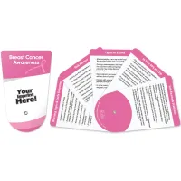 Folding Fan - Breast Cancer Awareness