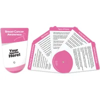 Folding Fan - Breast Cancer Awareness
