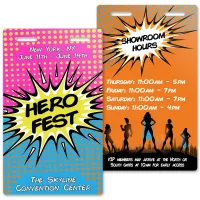 Full Color ID Badge - 3" x 5", Double Attachments