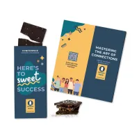Full-Color Custom Sweeter Cards with Sea Salt Caramel Chocolate Bar