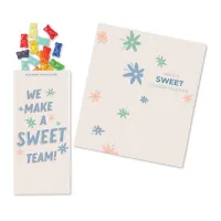 Full-Color Custom Sweeter Cards with Gummi Bears