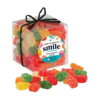 Stylish Acetate Cube with Albanese® Sour Gummi Bears