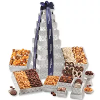 Silver Delights Giant Party Tower