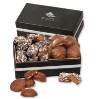 Double Delights with Caramel Pecan Clusters and English Butter Toffee