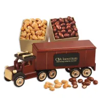 Classic Eighteen Wheeler with Fancy Cashews & Chocolate Almonds