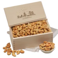 Wooden Collector's Box w/Extra Fancy Cashews