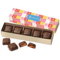 Chocolate Sea Salt Caramels Flight w/Full-Color Wrap
