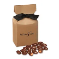 Kraft Gift Box w/Chocolate Covered Almonds