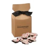 Kraft Gift Box w/Peppermint Bark