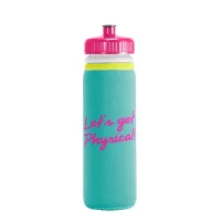 22 Oz. Van Metro Sport Bottle w/Sleeve & Push-Pull Lid