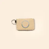 Burlap Neoprene Card Guard