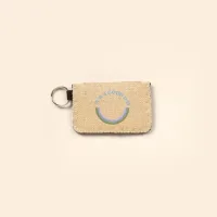 Burlap Neoprene Card Guard