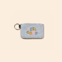Heathered Jersey Knit Neoprene Card Guard