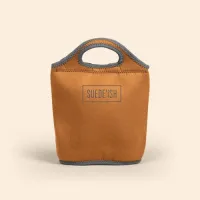 Venti Suede-ish Neoprene Lunch Bag
