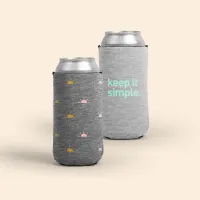 16 Oz. Heathered Neoprene Energy Drink Kolder Kaddy™ Beverage Insulator