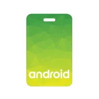 2 1/4" X 3 1/2" Plastic Identification Badge