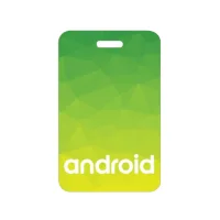 2 1/4" X 3 1/2" Plastic Identification Badge