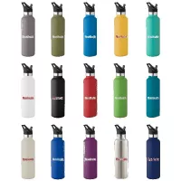 20 oz Basecamp Mesa Tundra Bottle with Screw Top and Flip-Top Straw Lid