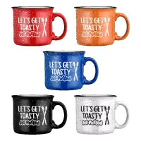 Big Sur 15oz Ceramic Speckled Campfire Mug