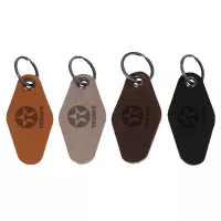 Peninsula Leather Keychain