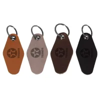 Peninsula Leather Keychain