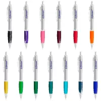 Curvaceous Silver Matte Gel Pen