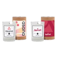 8 oz. Scented Tumbler Candle in a Cardboard Gift Tube w/ Metal Lid