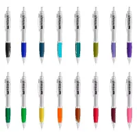 Curvaceous Matte Silver Ballpoint