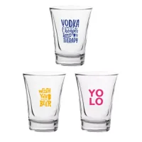 Hot Shot 2 oz Traditional Shot Glasses