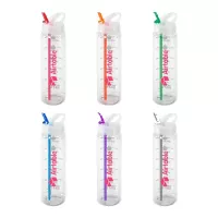 Water Bottle with Flip Up Spout & Hydration Mark - 32 Oz.