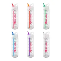 Water Bottle with Flip Up Spout & Hydration Mark - 32 Oz.