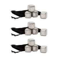 Cottonmouth Stainless Steel Ice Cubes
