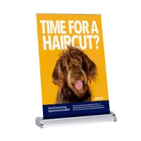 Retractable Tabletop Banner